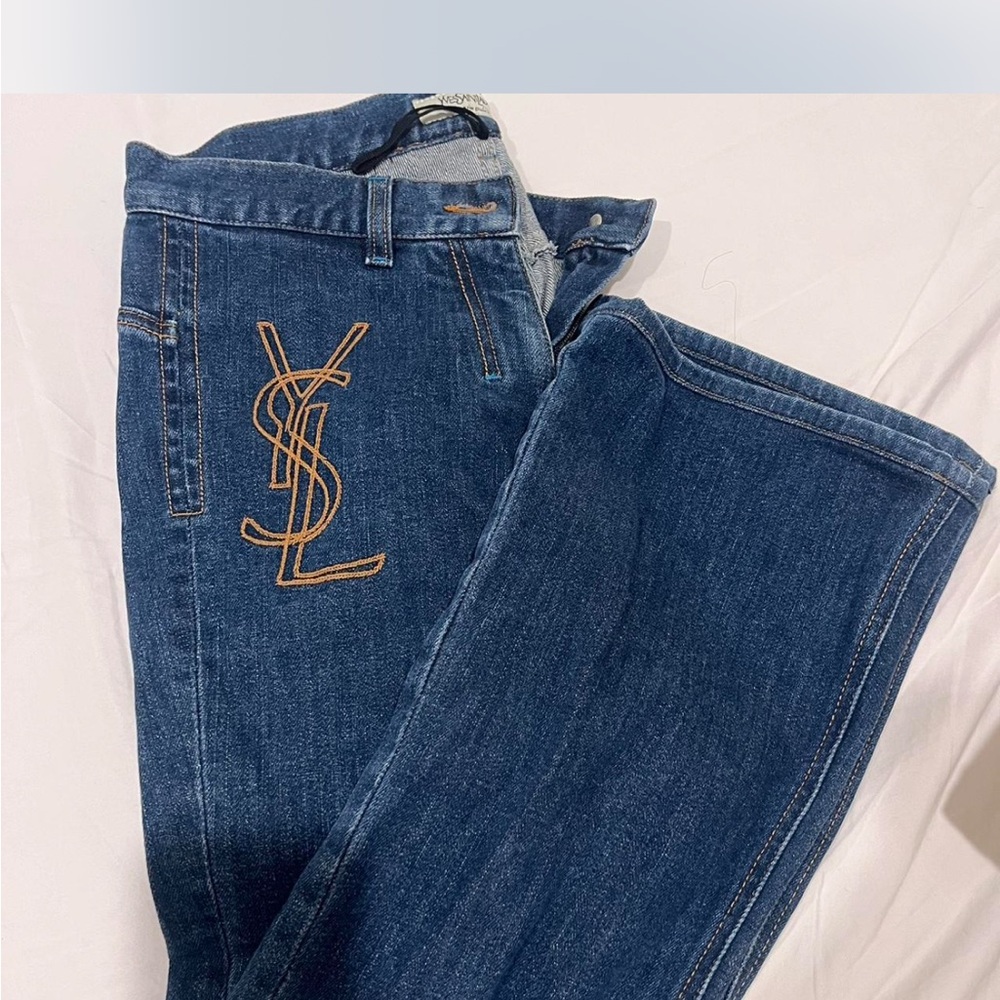 Yves Saint Laurent Women's Blue Jeans